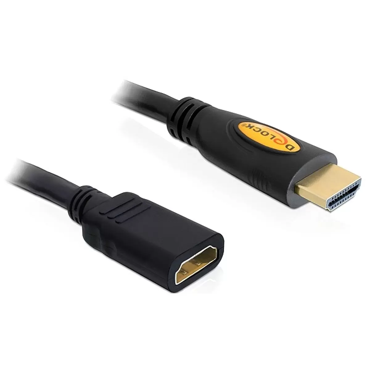 DELOCK Extension Cable HDMI A >HDMI A 1m